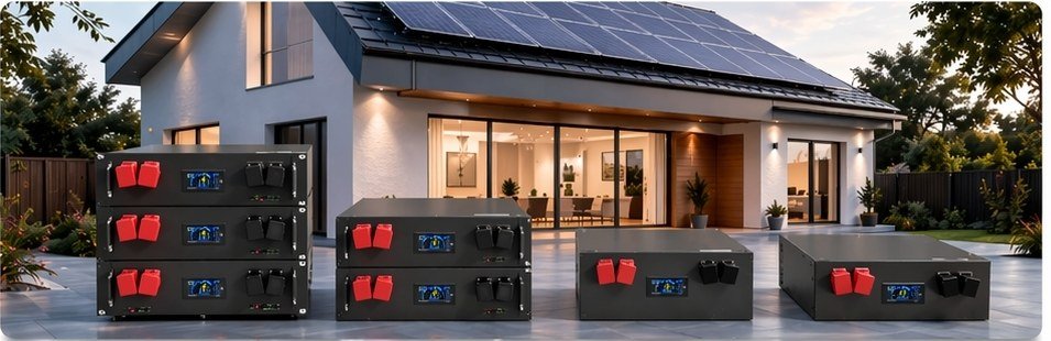 Rack mount LiFePO4 battery unit